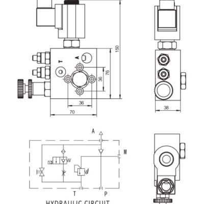 Thông số khác sản phẩm Bộ Van Kích Xả EF 03 - A220V