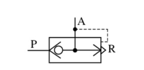 Ký hiệu van xả khí nhanh khí nén