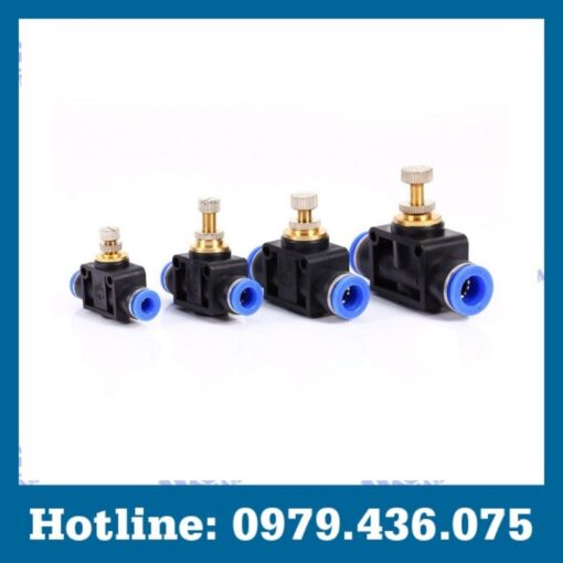 Van tiết lưu 1 chiều khí nén