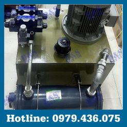 Bộ Nguồn Thủy Lực 2 Van Điều Khiển Có Giải Nhiệt Nước