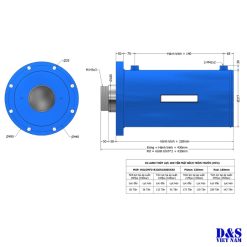 xi lanh thủy lực 200 tấn