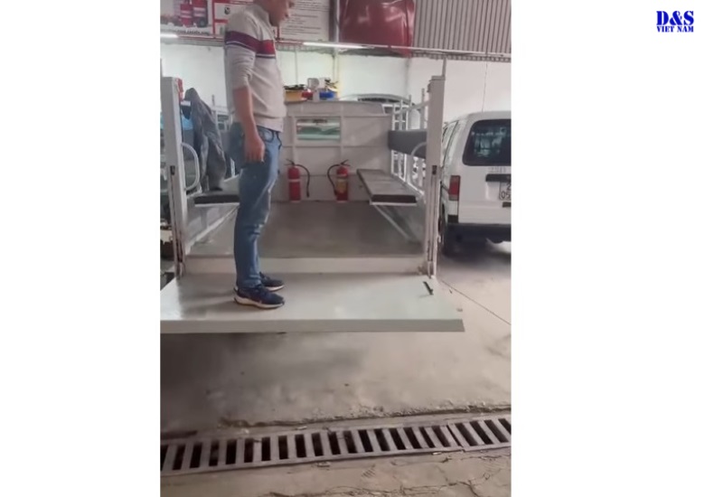 Sàn nâng dock leveler là gì?