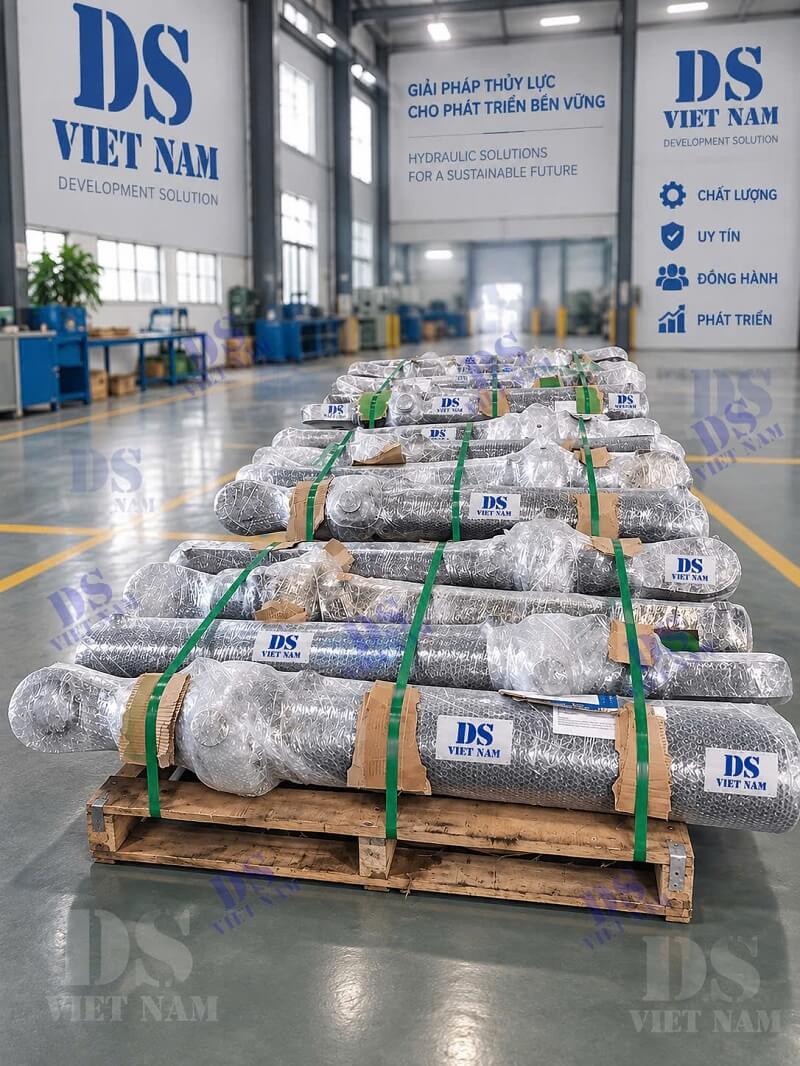 Hướng dẫn cách bảo dưỡng bảo trì xi lanh thủy lực 100 tấn